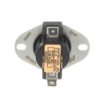 Whirlpool 66152 69T11 Thermostat Cycling L155-25F Dryer fits to 3CG2901XSN1