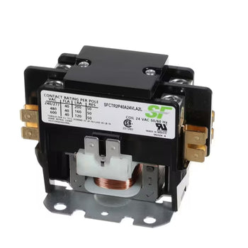 Trane HCCY2XQ04GG394L Contactor 24 Volt Coil 50/60HZ 40 Amp 2 Pole Screws