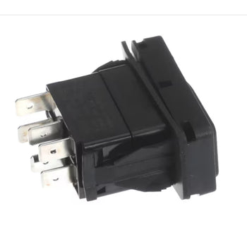 Lincoln 1937-R Rocker Switch, DPST, Lighted