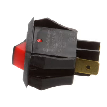 Delfield 1446R Rocker Switch, Snap-In, 15A, 250VAC