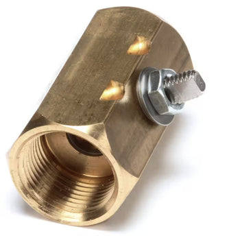 Frymaster 76-1-RT-6 Drain Valve Brass, 1" NPT fits FE155 & YFG255 models