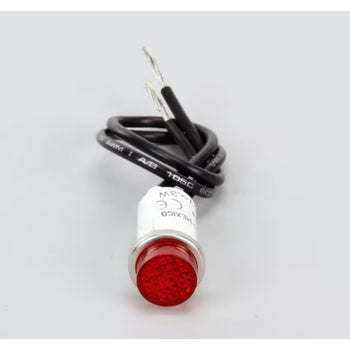 Ultrafryer Indicator Light Red Neon 125 Volt 0.3W, Raised Lens