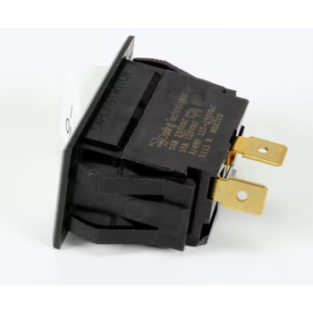 Pitco 1111-R Switch On/Off Rocker PST White with Black Body