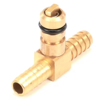 Lancer G1503 Tee CO2 1/4" Barb Brass Flojet Genuine OEM
