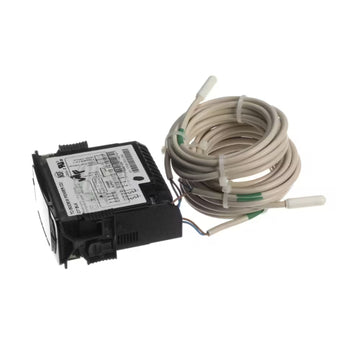Glastender 87458-0502-2343 Digital Controller with White Display and Black Buttons