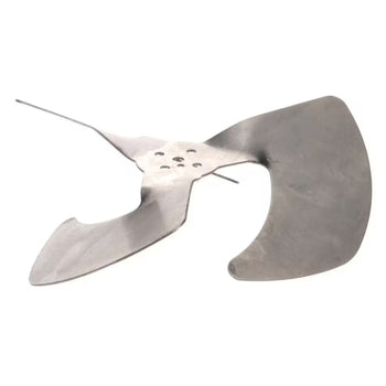 Hussmann 4780788 Fan Blade 8-3/4" 3 Blade Clockwise, Stainless Steel