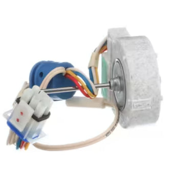 GE Appliance X3020ZT Fan Motor with Harness and Thermistor, 9.75 Volt DC, 3.25 Watt, Evaporator, Refrigerator