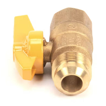 Pitco 1210610 Valve Gas Supply On/Off Brass