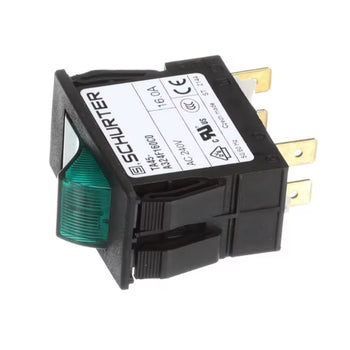 Bakers Pride ST-2144 Rocker Switch Lighted Green DPST 16 Amp