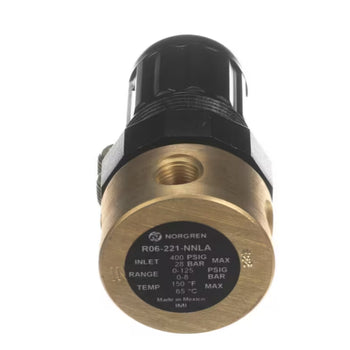 Bunn R06-221-NNLA Water Regulator 0-125 400 PSIG 28 0-8 Bar Brass