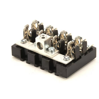 Hatco T13195-433FS Fuse Block 300V 60A 4 Pole 2 w/ Lugs Fits C-24/C-45/S-27/S-39