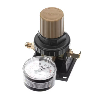Lancer 5260SN Regulator with Check Secondary Soda Compressed Gas/Carbon Dioxide 500 PSI, Wall mount 1/4 Inlet 1/4 Outlet