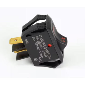 Randell EL 129R Rocker Switch On/Off RSCA201-VB-B-1VN Carling for PH120/PH48 Ser
