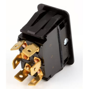 Garland 1220 Rocker Switch,  DPDT, 3 Position