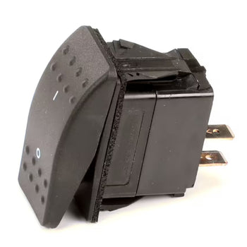 R F Hunter 1823-R Rocker Switch Power Black