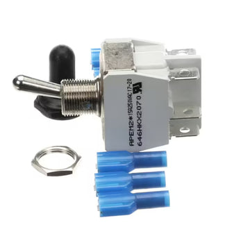 Biro 646HKX2070 Switch with Boot Toggle DPDT 250V 15A OEM