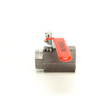 Frymaster 86-4-RT-6-FC37 Drain Valve w/Lock 1", Left fits BK/BIH/BIPH & FPH Ser