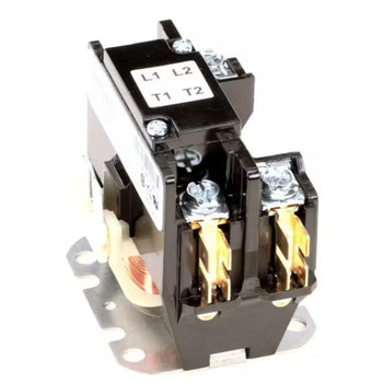 York HCC-1XQ02BB271C Contactor 24V Coil 50/60HZ 30A 1 Pole with Shunt