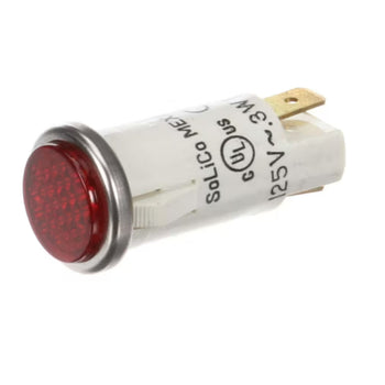 Hoshizaki 1223 Indicator Light Red 125 Volt 3W fits for DCM-270BAH,DCM-500BAF