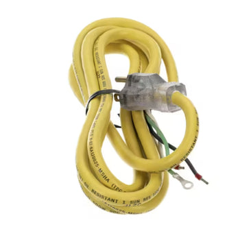 Bizerba P-07-KA120025-MSHA Power Cord, 3 Wire, 18AWG, Yellow, 2.5 Meters, NEMA 5-15/Type B