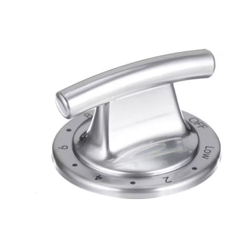 Whirlpool KIP-7042 Control Knob Top Element Off-Low-2-8-High, Stainless Steel, Range
