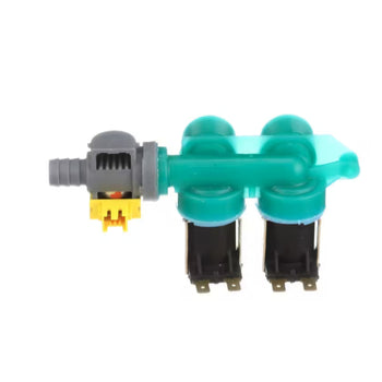 Whirlpool K-76340 Solenoid Valve with Bi-Metal Thermostat, Water Inlet, 8166C211-T