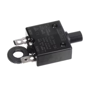 Winholt 8846 Circuit Breaker 125/250V 15A with Gear Black OEM