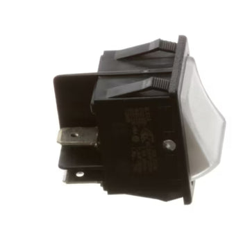 Nuova Simonelli 82.XX.5 Rocker Switch, White/Blue Lighted, 16 Amp