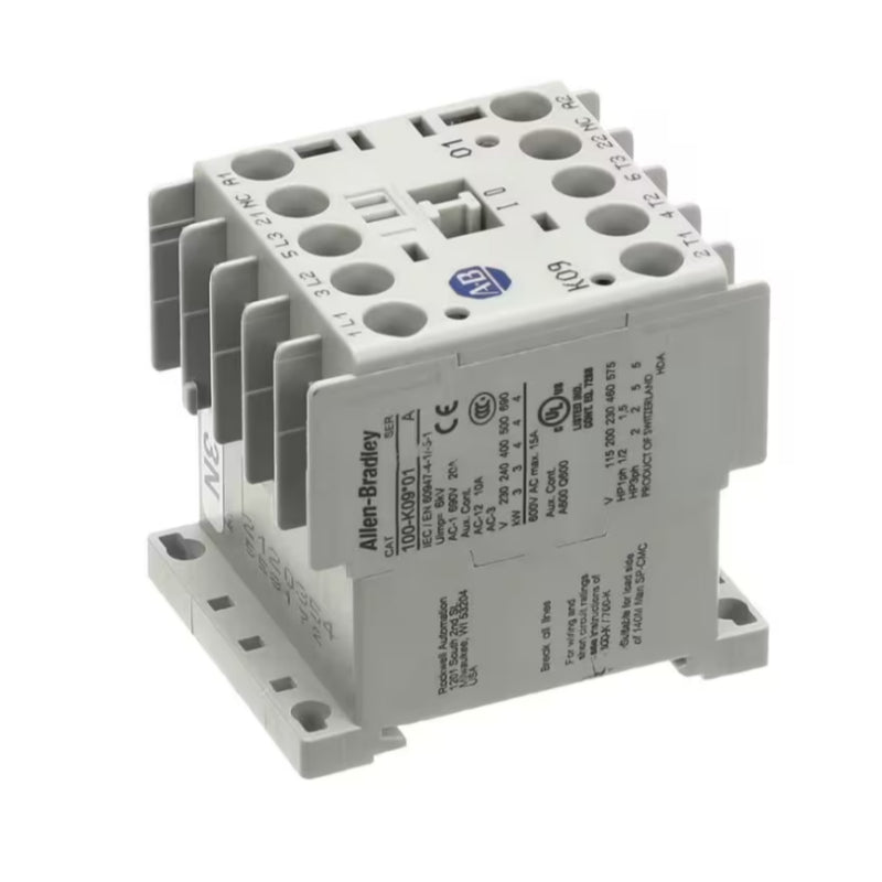 100k09 Rondo 100K09-01 Contactor 24V 50/60HZ 20A 3Pole w/ Auxiliary Contact 1 ...