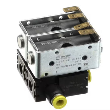 Bunn 01-A10-6PF-024 Solenoid Valve Dual Coil 24VDC