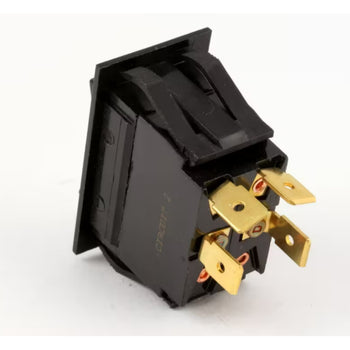 Groen 1235-R Rocker Switch DPST Lighted Green