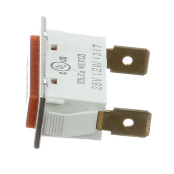 Frymaster 1317 Light 24V 1.2W Heating Amber Horizontal, SOLiCo