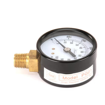 Jackson PG01 Pressure Gauge 0-100 PSI 1/4" Bottom Mount fits for 10AB,10APRB,10U