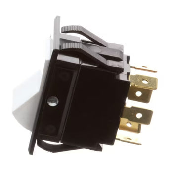 Master-Bilt 1326-R Rocker Switch, On/On, DPDT, No Light, 20A, 277VAC