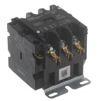 Trane X13060897010 Contactor with Side Mount Auxiliary Switch 3 Pole 25FLA 24VAC-50/60HZ Coil