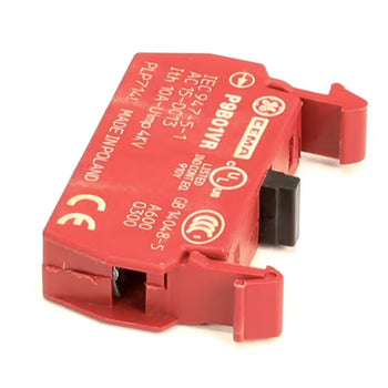 Hobart P9B01VR Contact Block Stop Red Normally Closed