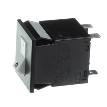 doughXpress MA2-B-32-615-1-A14-B-E Circuit Breaker Rocker 2 Pole 15 Amp