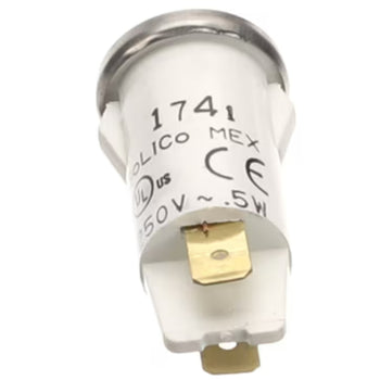 Vulcan Hart 1741 Indicator Light Amber Round 250Volt