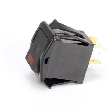 Garland K2ABHEBABA Rocker Switch, Dpst, 125V, Red Light