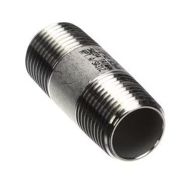 American Dish Service 5A234 Nipple, 1/2" x 2", Stainless Steel