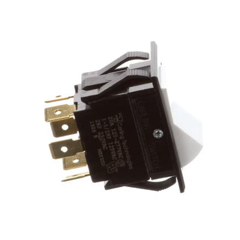 Master-Bilt 1326R Switch On/On Rocker DPDT No Light