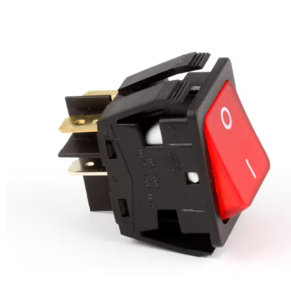 Star 1125 Switch Rocker Dpst 125V 20A Red Light - AIOsupplyworld.com