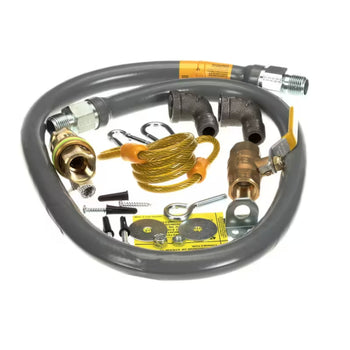 Dormont ANSI-Z21.69/CSA6.16 Reliaguard Gas Connector Standard Snap Valve & Elbow Restraining Device 1/2"x48"