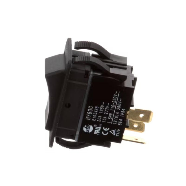 Hussmann HY60C Switch Rocker SPST Lighted Red 20A 125V - AIOsupplyworld.com