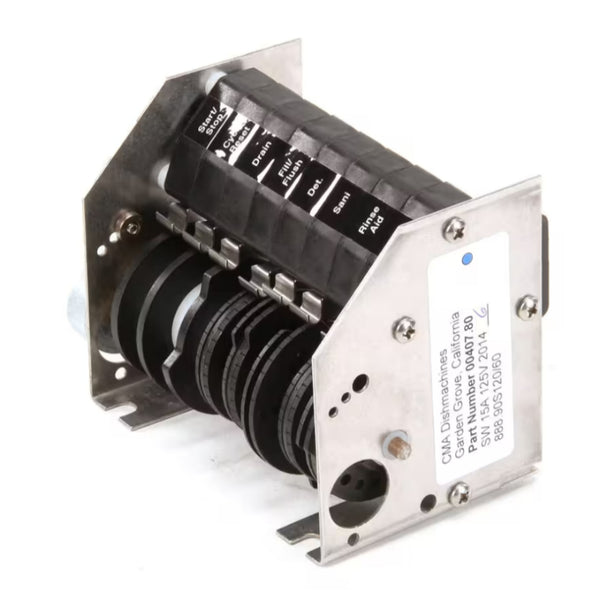 CMA Dish Machines 777.90S220/60 Timer Assembly 7 Cam 230V 50/60HZ CMA ...