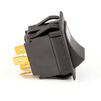 Carter-Hoffmann 1227-R Rocker Switch 120V 20A Green Light