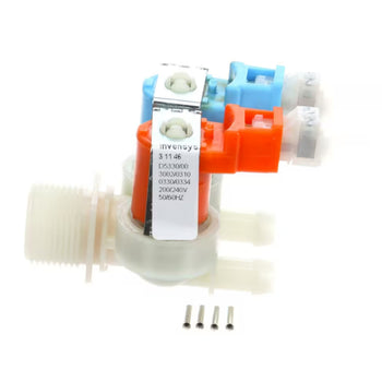Rational D5330/00 Solenoid Valve Dual Coil 200-240 Volt 50/60HZ