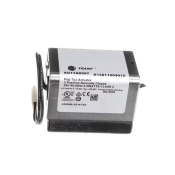 Trane X13611004010 AG13A650T Actuator Pop Top 2 Position Normally Closed 24V 50/60HZ
