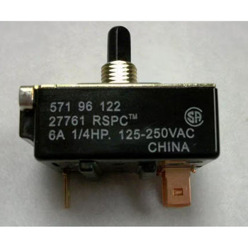 Alliance Laundry Systems 571-96-122 Switch 6A 1/4hp 125-250VAC