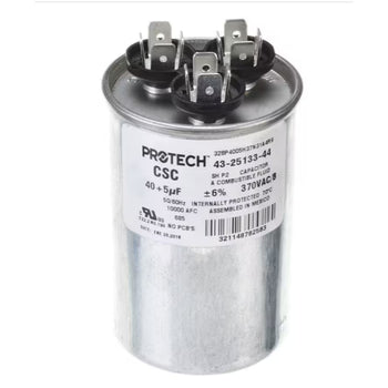 Rheem 328P4005H37N31A4R9 Capacitor Dual 40/5uF 370VAC 50/60HZ Round